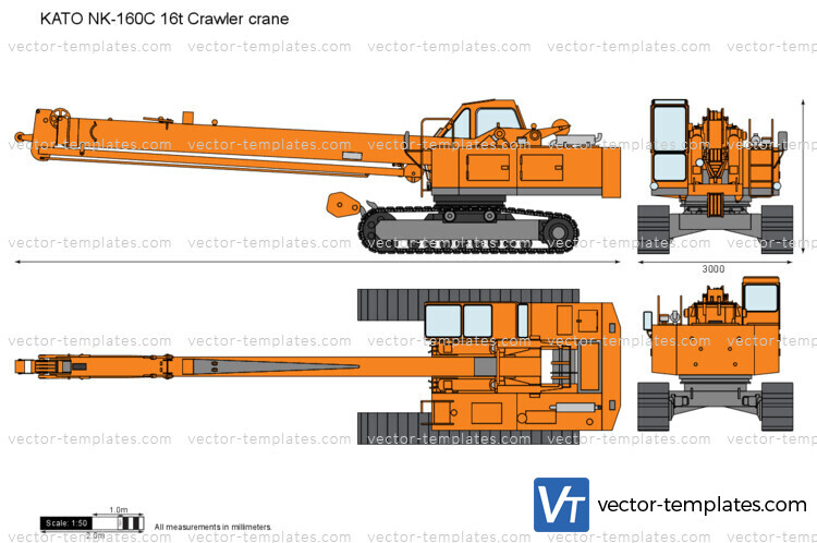 KATO NK-160C 16t Crawler crane