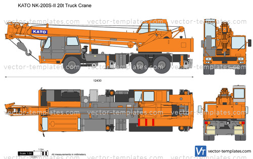 KATO NK-200S-II 20t Truck Crane