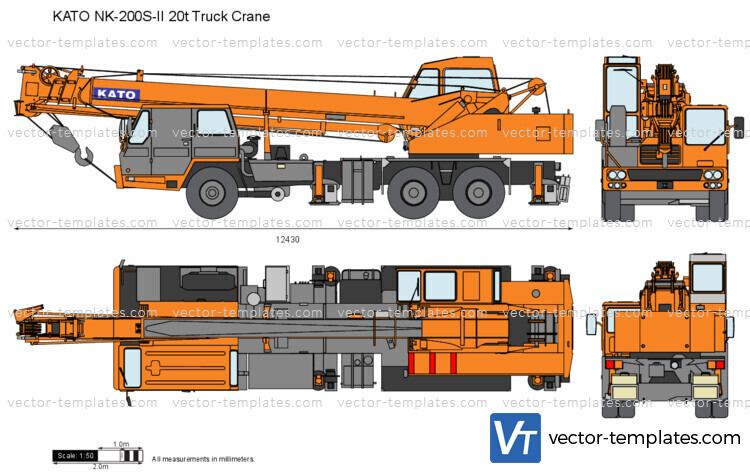 KATO NK-200S-II 20t Truck Crane