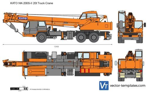 KATO NK-200S-II 20t Truck Crane