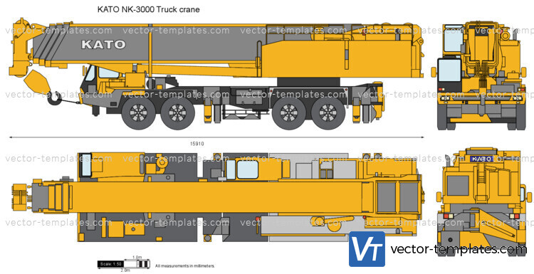 KATO NK-3000 Truck crane