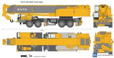 KATO NK-3000 Truck crane