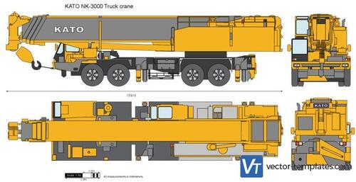 KATO NK-3000 Truck crane