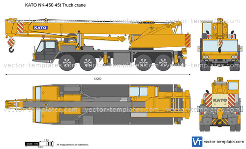KATO NK-450 45t Truck crane