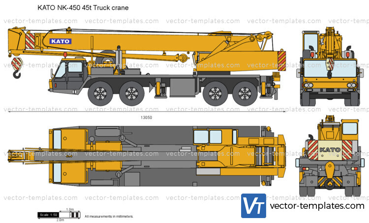 KATO NK-450 45t Truck crane