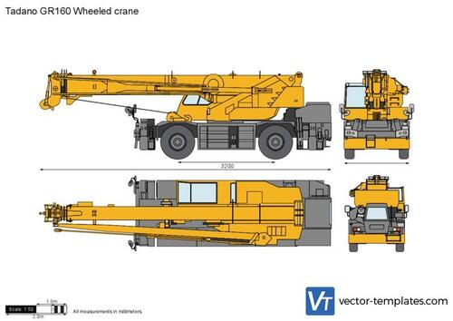 Tadano GR160 Wheeled crane