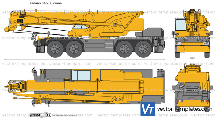 Tadano GR700 crane