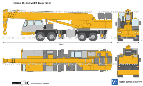 Tadano TG-350M 35t Truck crane