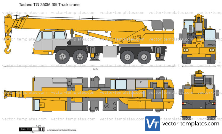 Tadano TG-350M 35t Truck crane