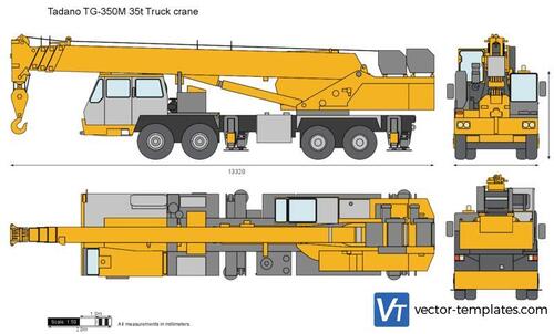 Tadano TG-350M 35t Truck crane