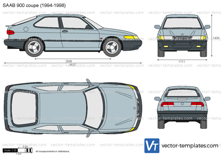 SAAB 900 coupe