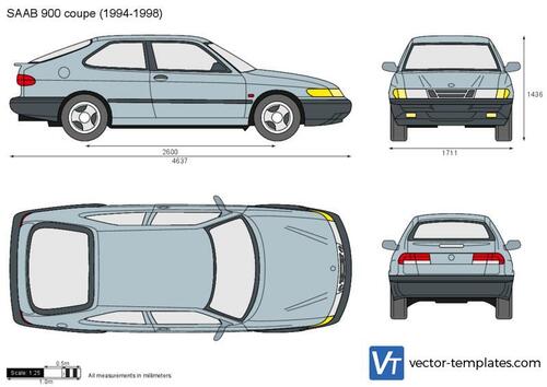 SAAB 900 coupe