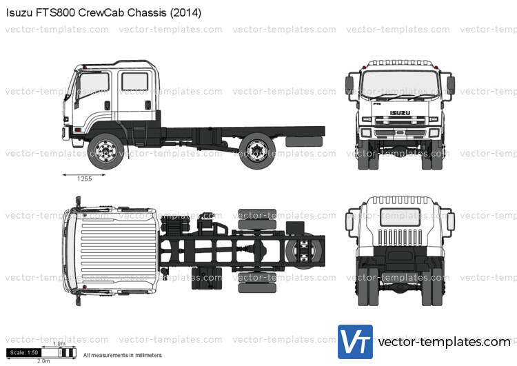 Isuzu FTS800 CrewCab Chassis