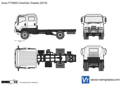 Isuzu FTS800 CrewCab Chassis