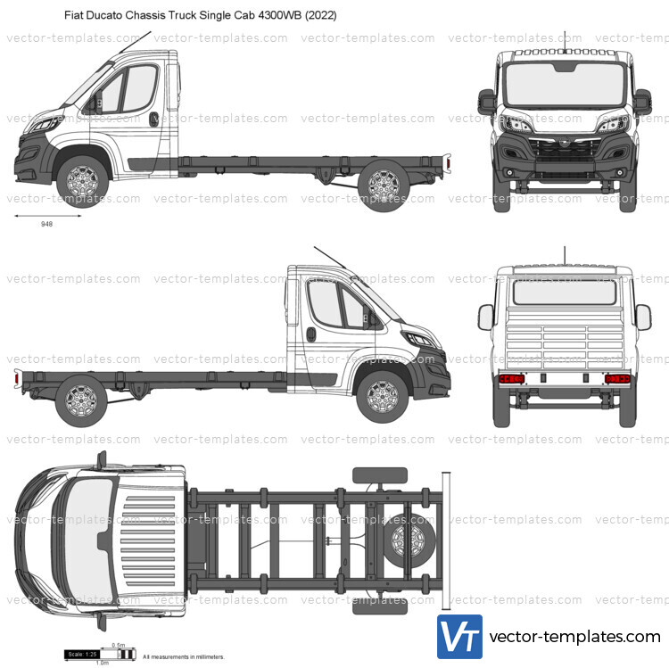 Opel Movano Chassis Truck Single Cab 4300WB