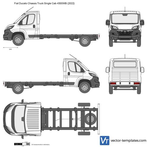 Opel Movano Chassis Truck Single Cab 4300WB