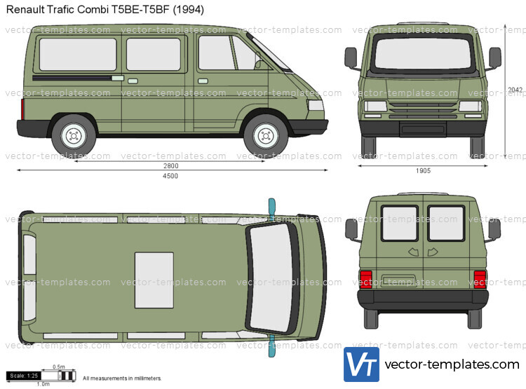Renault Trafic Combi T5BE-T5BF
