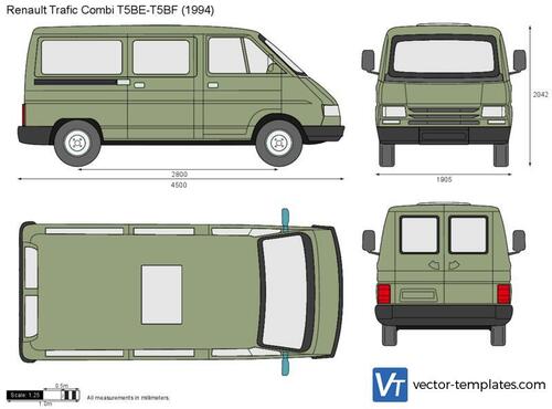 Renault Trafic Combi T5BE-T5BF