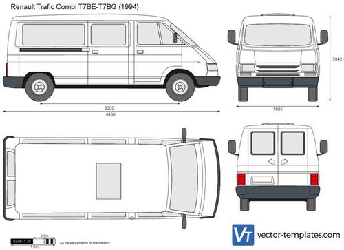 Renault Trafic Combi T7BE-T7BG