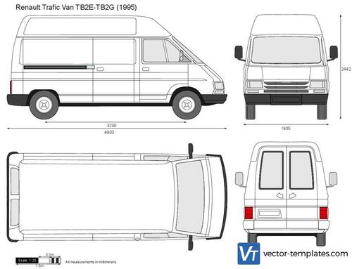 Renault Trafic Van TB2E-TB2G