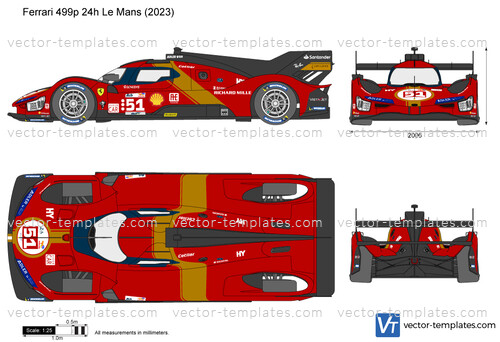 Ferrari 499p 24h Le Mans