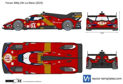 Ferrari 499p 24h Le Mans