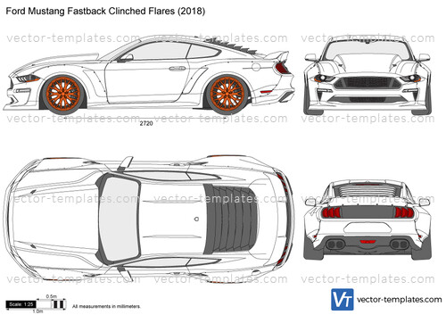 Ford Mustang Fastback Clinched Flares