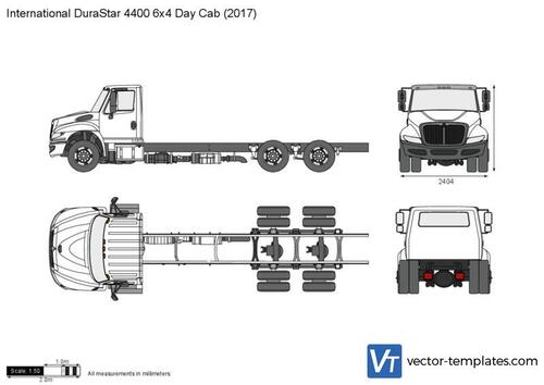 International DuraStar 4400 6x4 Day Cab