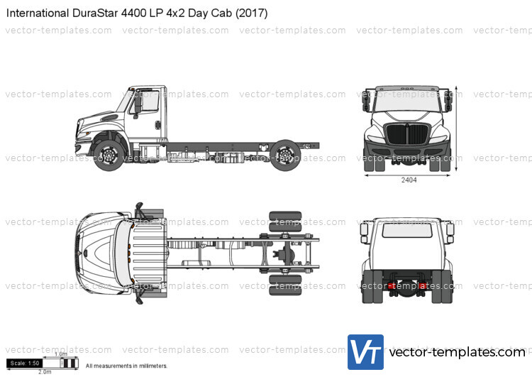 International DuraStar 4400 LP 4x2 Day Cab