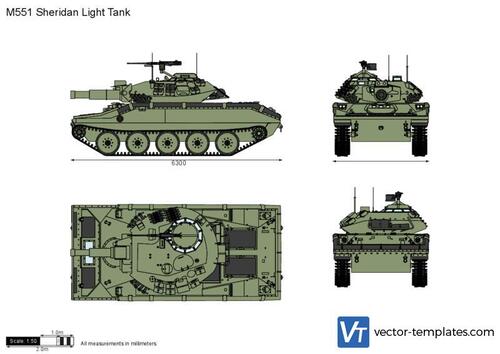 M551 Sheridan Light Tank