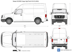 Nissan NV2500 Cargo High Roof V8 HD