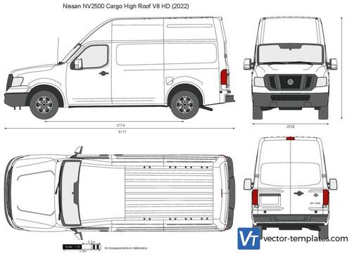 Nissan NV2500 Cargo High Roof V8 HD