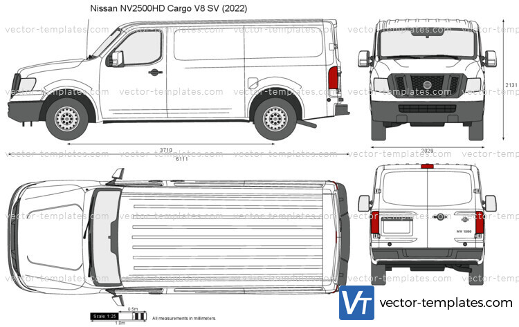 Nissan NV2500HD Cargo V8 SV