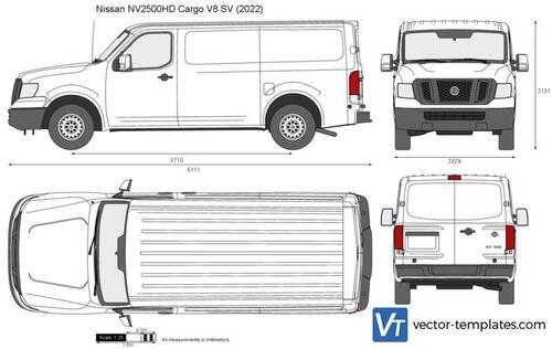 Nissan NV2500HD Cargo V8 SV