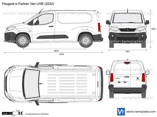Peugeot e-Partner Van LWB