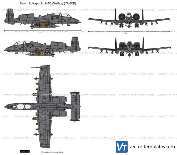 Fairchild Republic A-10 Warthog (YA-10B)