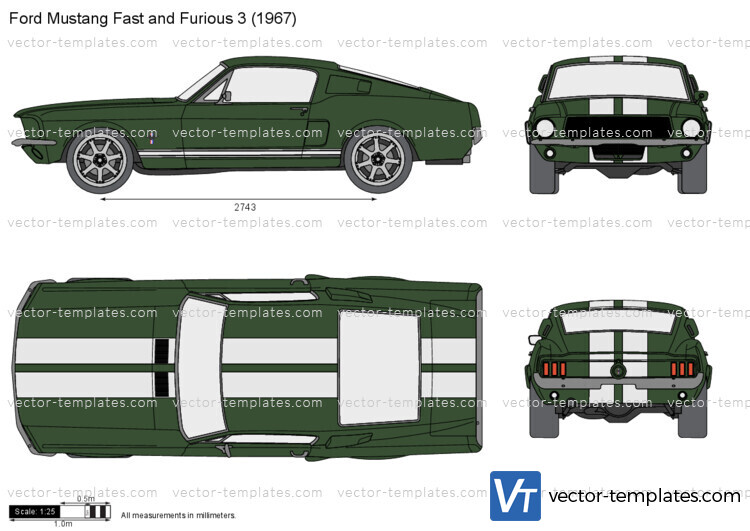 Ford Mustang Fast and Furious 3