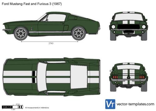 Ford Mustang Fast and Furious 3