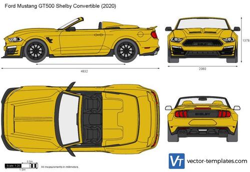 Ford Mustang GT500 Shelby Convertible