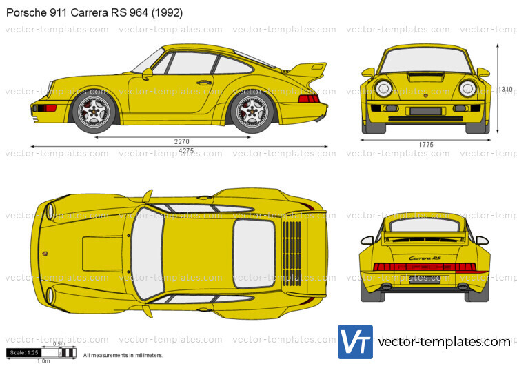 Porsche 911 Carrera RS 3.8 964