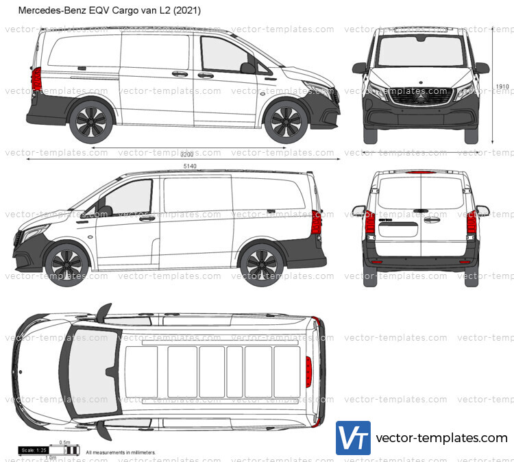 Mercedes-Benz EQV Cargo van L2