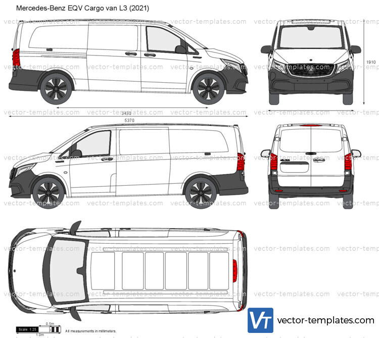 Mercedes-Benz EQV Cargo van L3