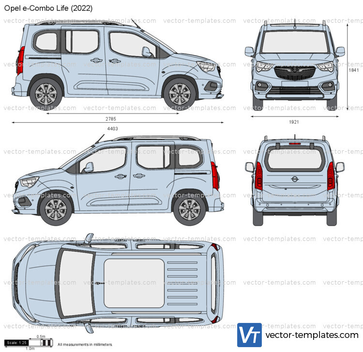 Opel e-Combo Life