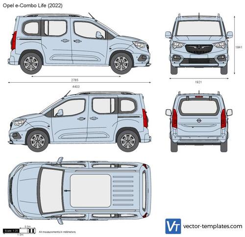 Opel e-Combo Life