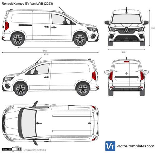 Renault Kangoo EV Van LWB