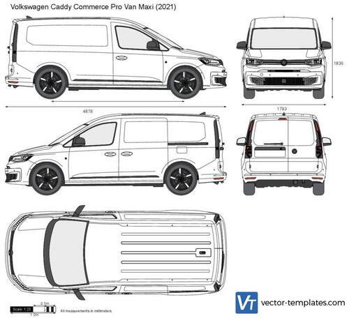 Volkswagen Caddy Commerce Pro Van Maxi