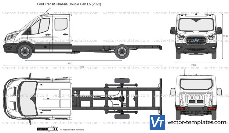 Ford Transit Chassis Double Cab L5