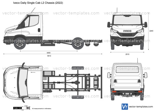 Iveco Daily Single Cab L2 Chassis