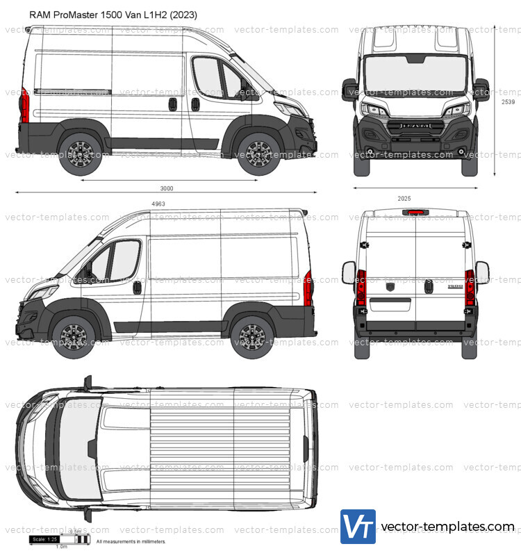 RAM ProMaster 1500 Van L1H2