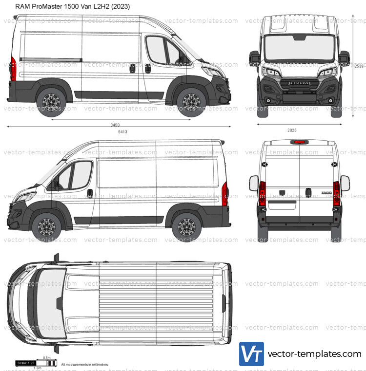 RAM ProMaster 1500 Van L2H2